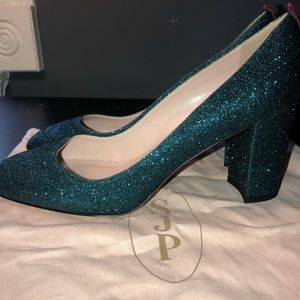 Sarah Jessica Parker ‘Emerald Green Heel Pumps’